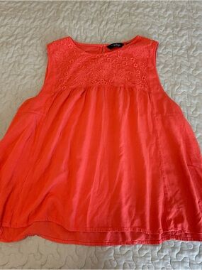 Great Northwest Indigo Coral Embroidered Women’s Tank Top